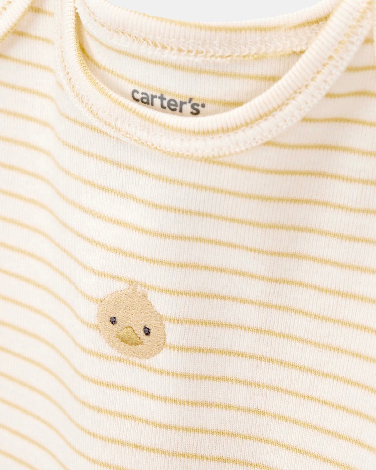 Baby 3-Piece Duck Little Cardigan Set - Ivory