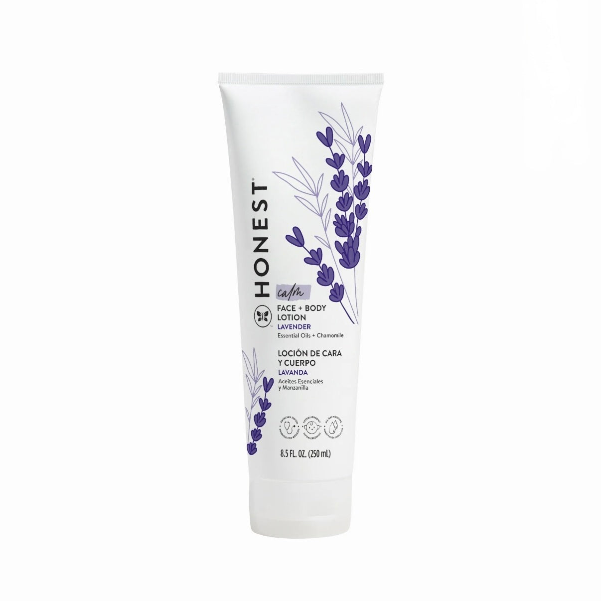 Honest calm baby Face + Body lotion lavender 250ml