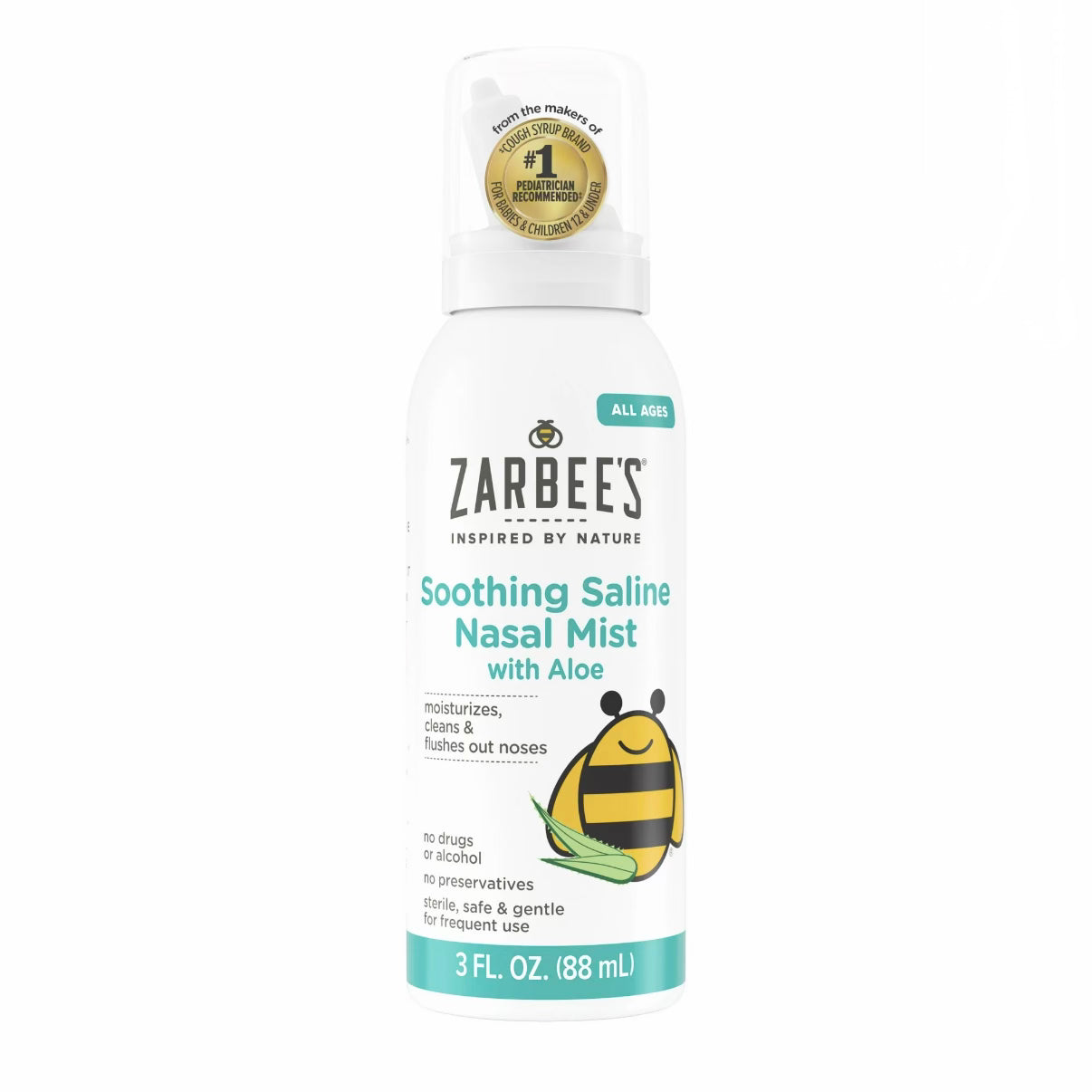 Zarbee’s Soothing Saline Nasal Mist 88ml