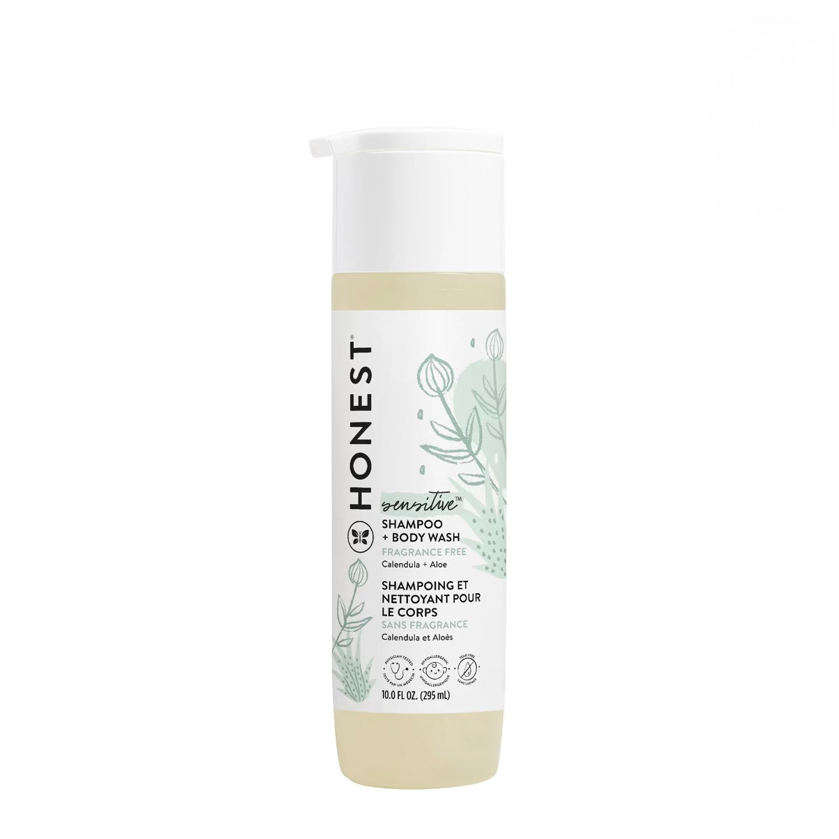 Honest Sensitive baby Body + Face wash 295ml