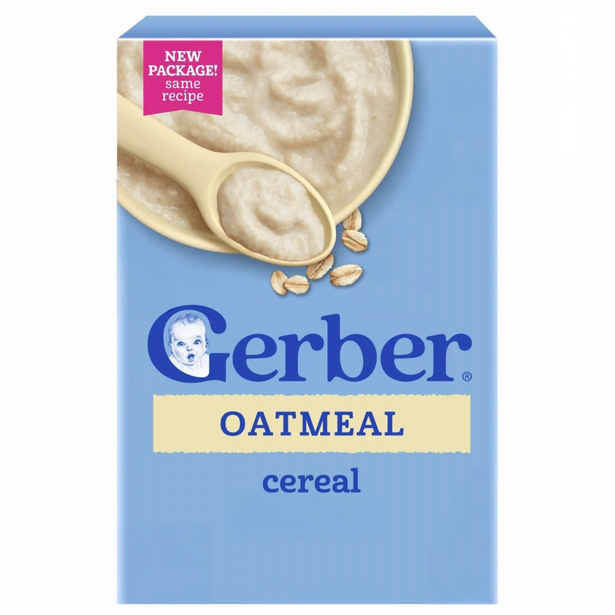 Gerber Oatmeal Cereal 227g (New Packaging)