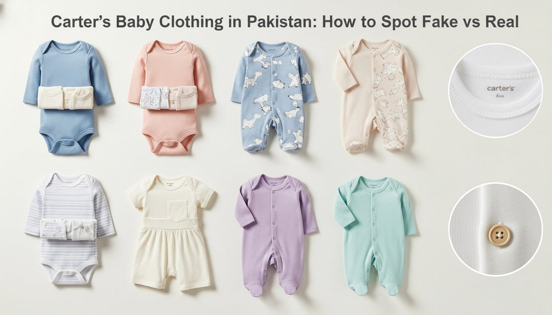 Authentic Carter’s Baby Clothing in Pakistan: How to Spot Fake vs Real