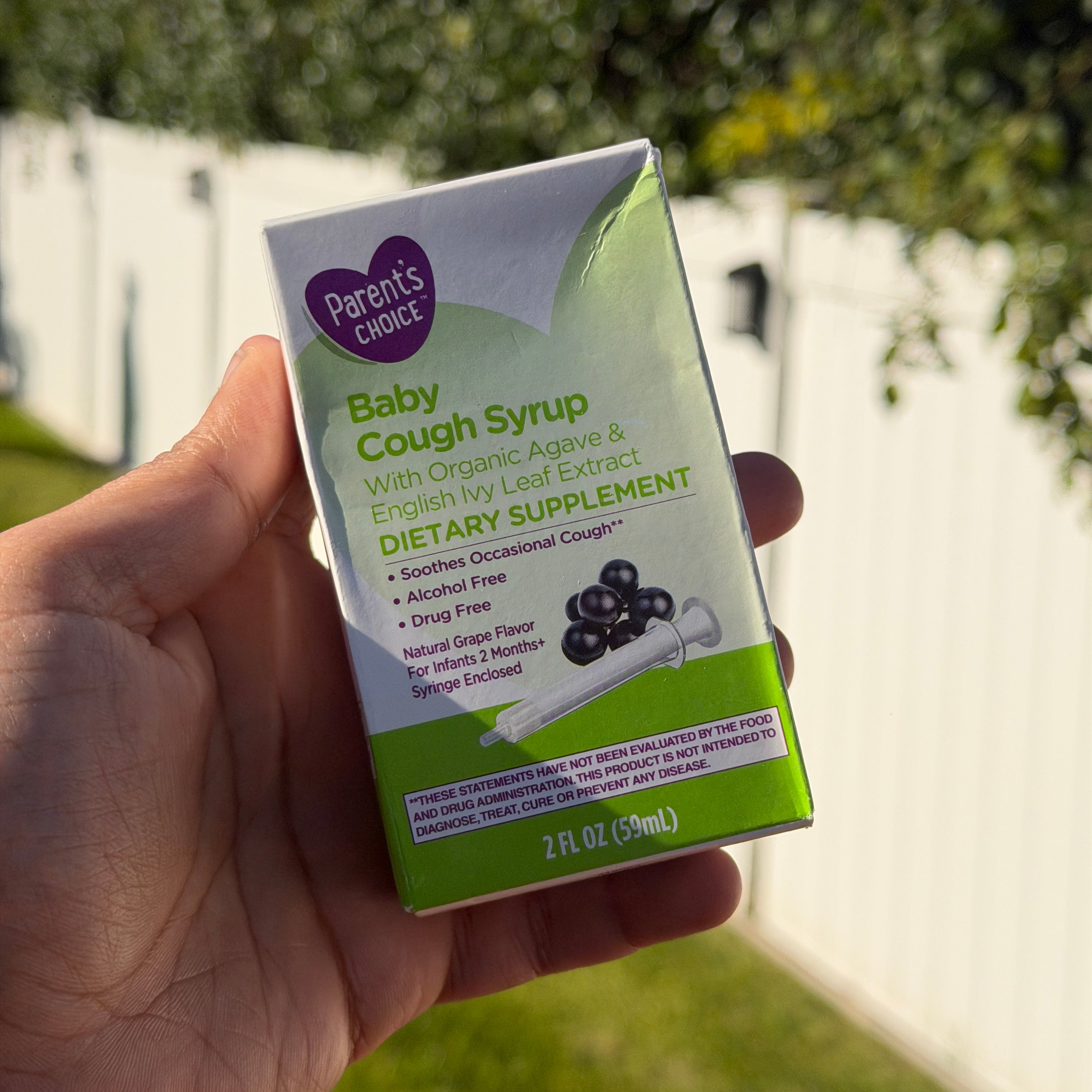 Parent’s Choice Baby Cough Syrup 59ml