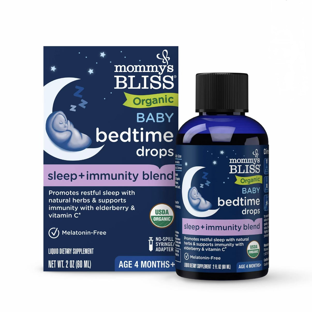 Organic Baby Bedtime Drops 60ml