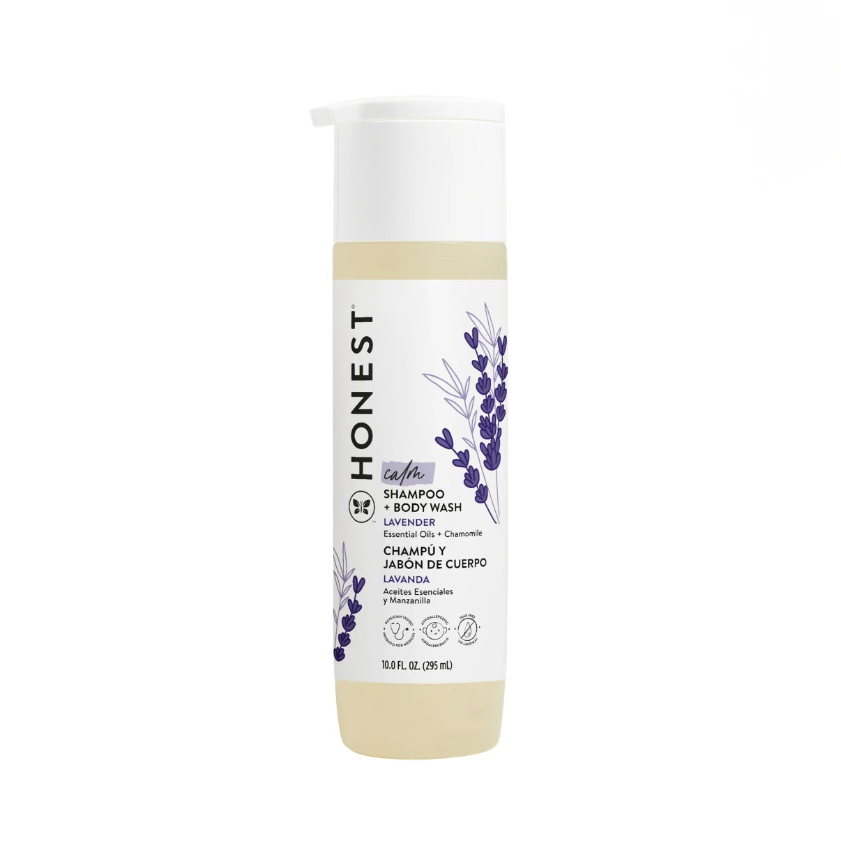 Honest Calm Baby Wash + Shampoo 295ml