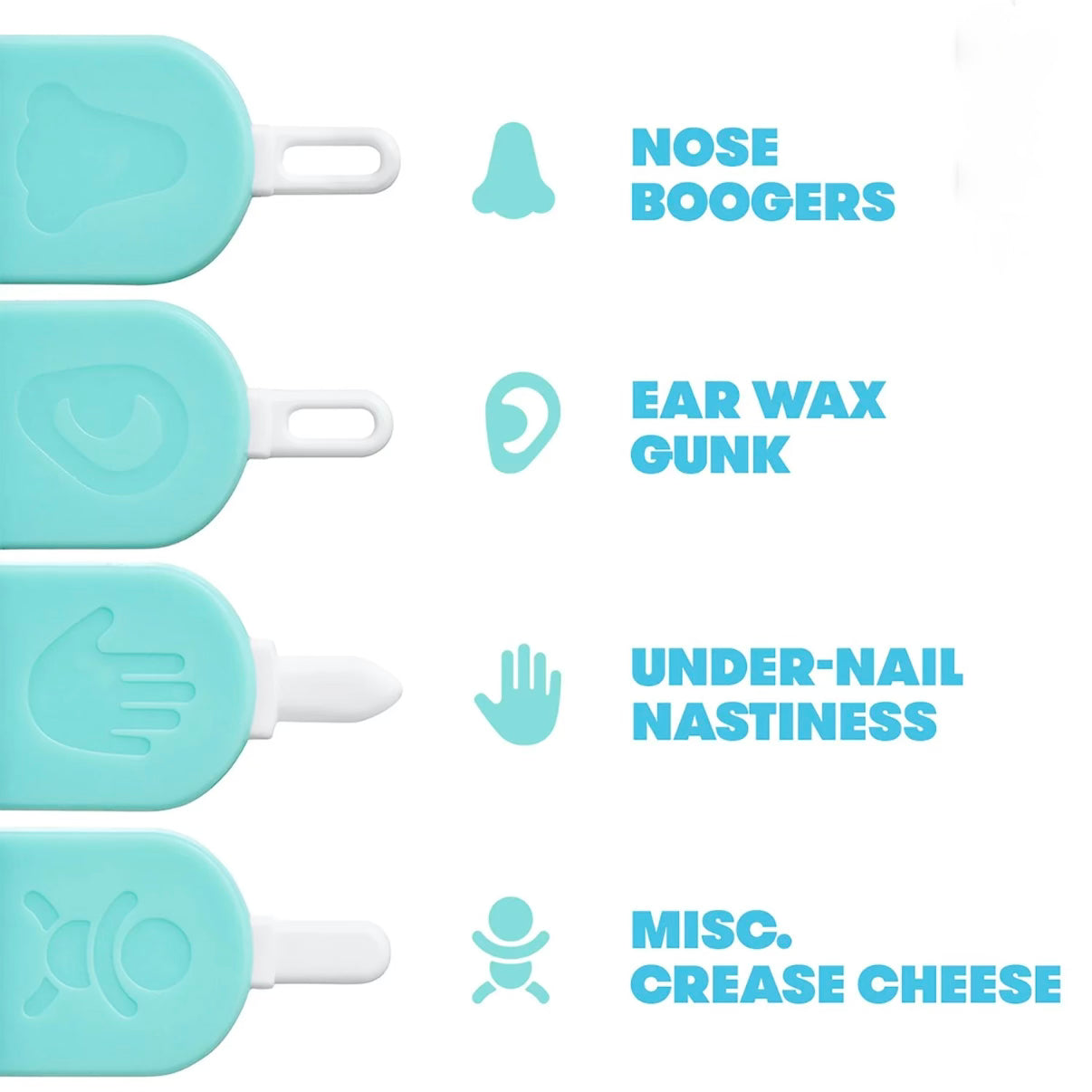 Fridababy 3 in 1 nose, nail + ear picker