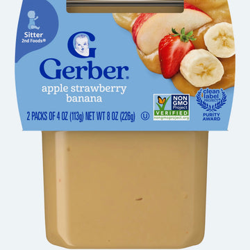 Purée Favourites (Apple Strawberry Banana) 2PK 226G
