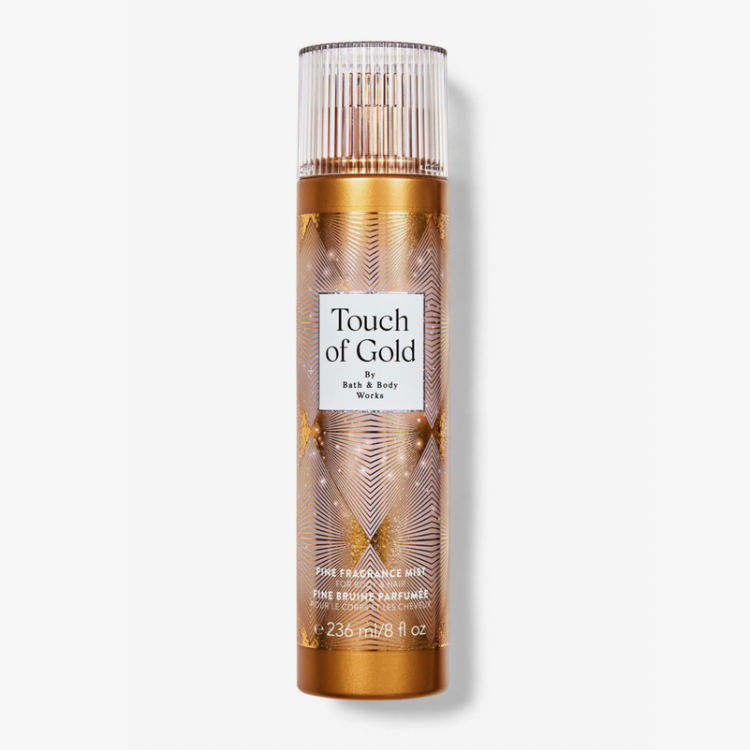 BATH & BODY WORKS TOUCH OF GOLD MIST 236ML