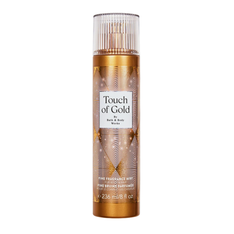 BATH & BODY WORKS TOUCH OF GOLD MIST 236ML