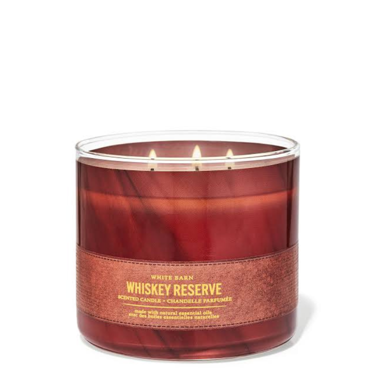 Whiskey Reserve 3-Wick Candle