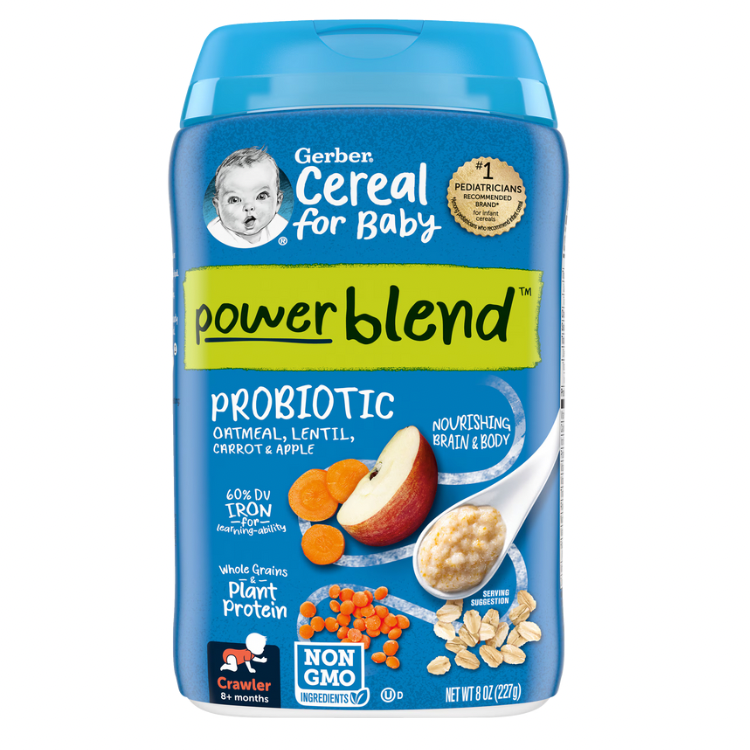 Cereal (Probiotic Oatmeal Lentil carrot & apple) 227g