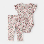 Baby Carter's Ruffle Floral Bodysuit & Pant Set, Girl's