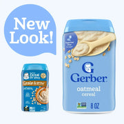 Gerber Oatmeal Cereal 227g (New Packaging)