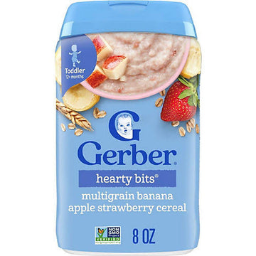 Hearty Bits Multigrain Banana Apple Strawberry Cereal New packaging 227g