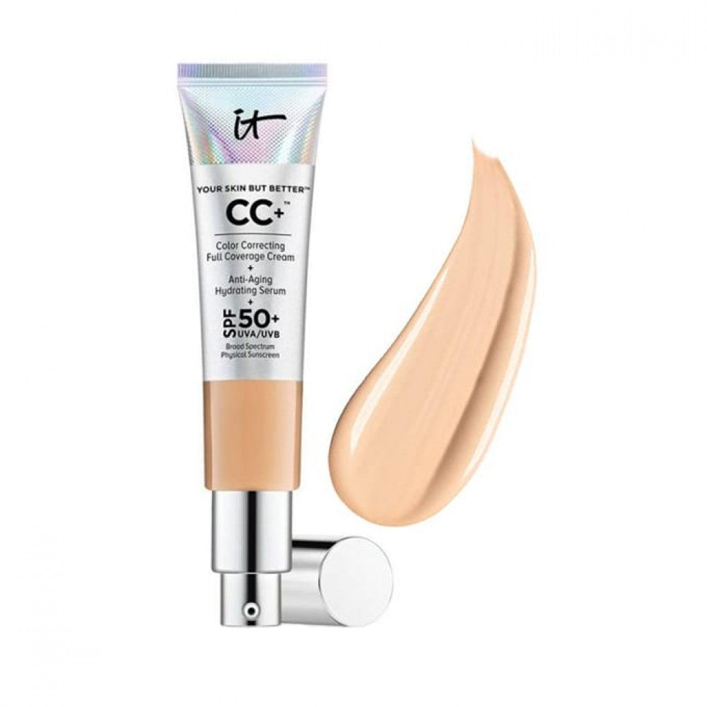 Buy Original It Cc + Color Correcting Full Coverage Cream- Light Medium Online in Pakistan | Rack Essentials