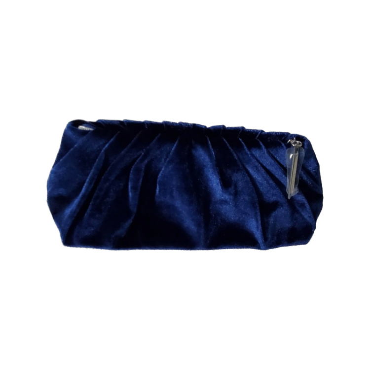 Buy Original Lancome Blue Velvet Makeup Pouch Online in Pakistan | Rack Essentials